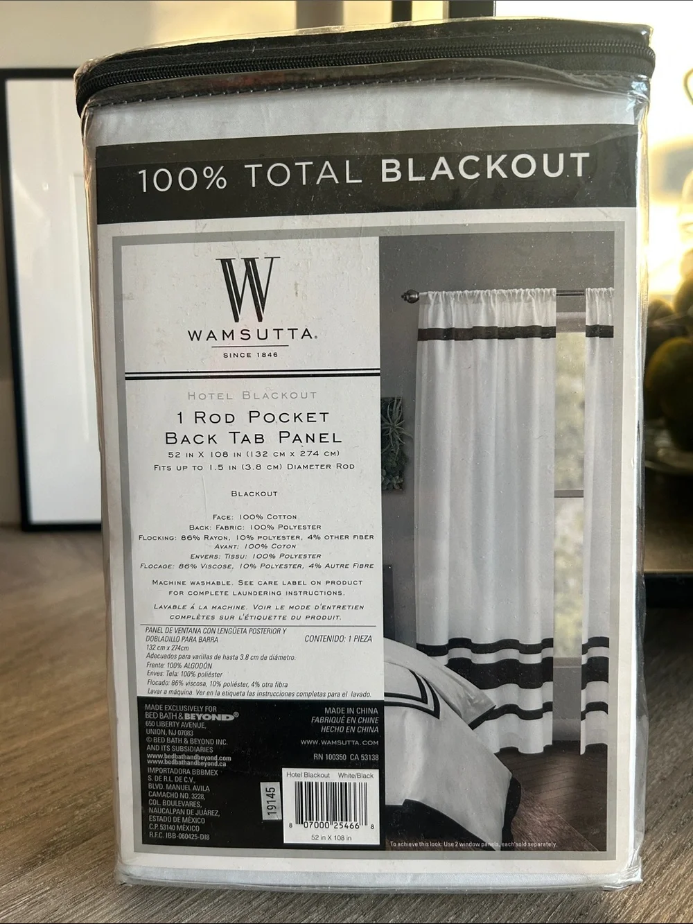 Wamsutta Hotel Blackout Curtain Panels (2)